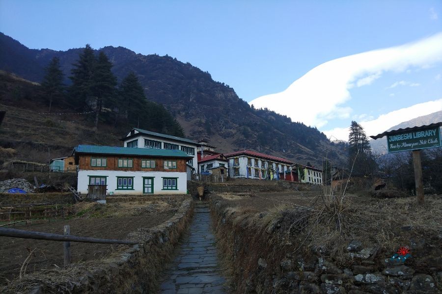 Sherpa Villages in Pikey Peak Trek 